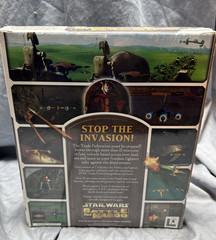 SEALED-Not For Resale Star Wars Battle for Naboo PC Big Box Sealed Rare vintage