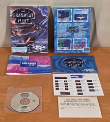 Grandest Fleet QQP Naval War Battle IBM PC Big Box Game CD Complete CIB 1994