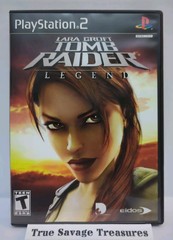 Tomb Raider Legend (Sony PlayStation 2, 2006) CIB, Black Label, PS2