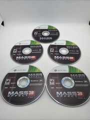 Mass Effect Trilogy (Microsoft Xbox 360, 2012) Discs Only