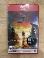 Final Fantasy VII 7 Rebirth Switch 2 Day One Edition Nintendo W/ MTG Card SEALED