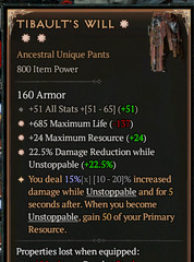 🔥DIABLO 4 SEASON 6 – 3 GA Tibault’s Will – Softcore Seasonal