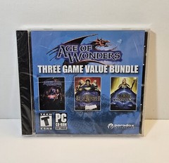 Age of Wonders – Three Game Bundle – PC CD-Rom Windows Game Compilation