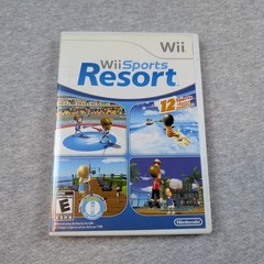Wii Sports Resort Nintendo Wii Game Disc Case 12 Sports RVL-RZTE-USA-B0