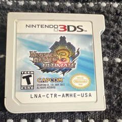 Monster Hunter 3 Ultimate Nintendo 3DS Capcom NTSC-U/C T-Teen