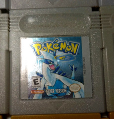 Pokemon Gold + Silver Lot Of 9 Gameboy Color Lot Authentic Dry Batteries Tested