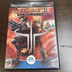 Quake III Revolution EA Games Playstation 2 PS2 (2001) Black Label CIB Free Ship