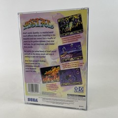 Astal (Sega Saturn, 1995) Complete in Box CIB W Registration Card TESTED! READ!
