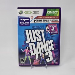 Just Dance 3 (Xbox 360) CIB COMPLETE & TESTED