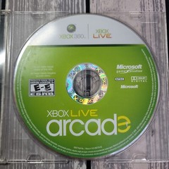 Xbox Live Arcade Compilation Disc (Microsoft Xbox 360, 2007) Disc Only Works