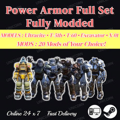 Fallout 76 PC✅ARMOR/POWER ARMOR Full Set Fully Modded + Any 20 Mods✅Low Prices