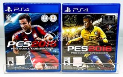 Pro Evolution Soccer PES 2015 + PES 2016 – PS4 – Brand New | Factory Sealed