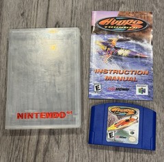 Hydro Thunder (Nintendo 64, 2000) Cleaned Tested Authentic N64 + Manual & Case