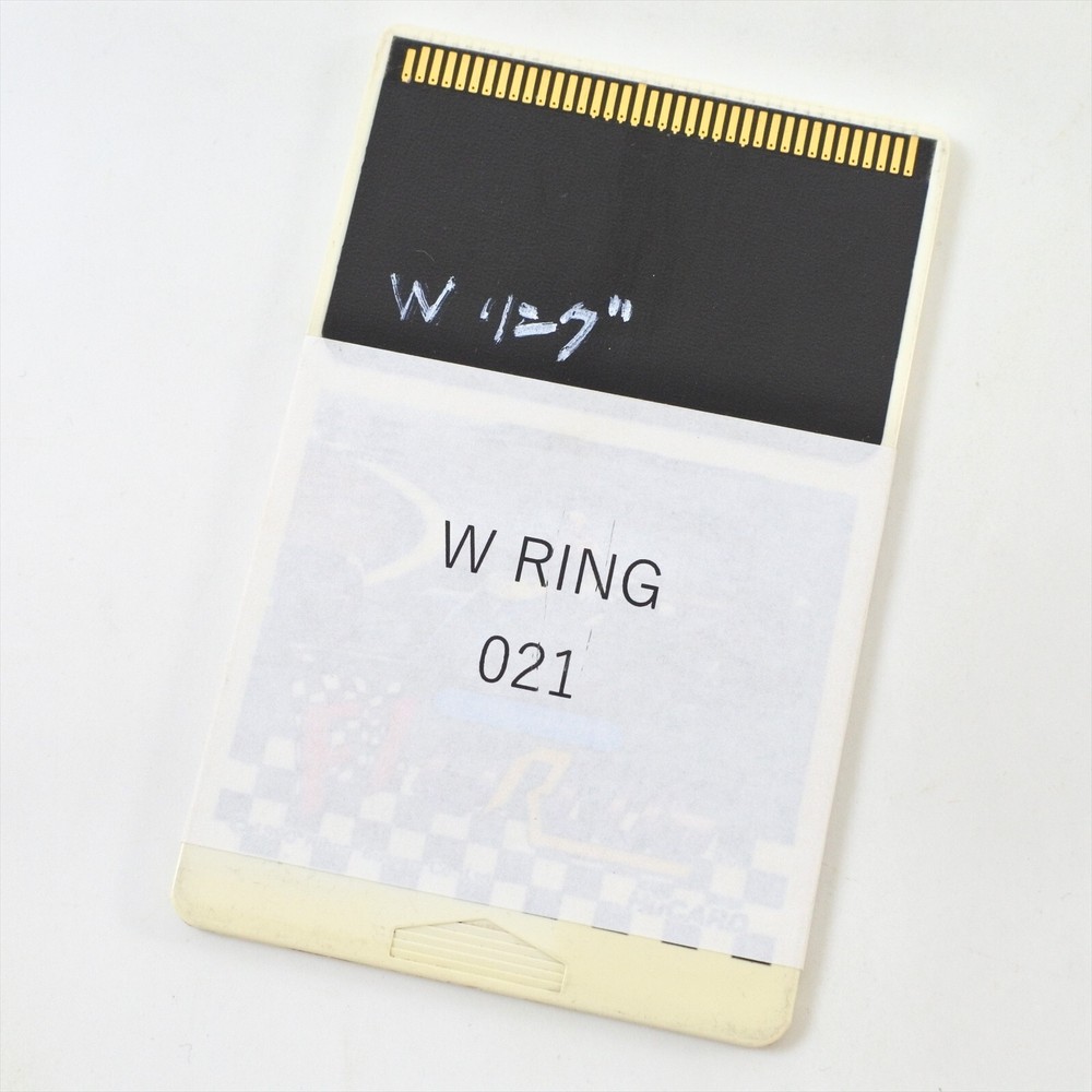 W RING 021 PC Engine Rewrite Hu Card Only Tested Game