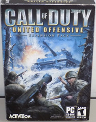 CALL OF DUTY UNITED OFFENSIVE EXPANSION PACK PC GAME BOX COMPLETE “NICE”