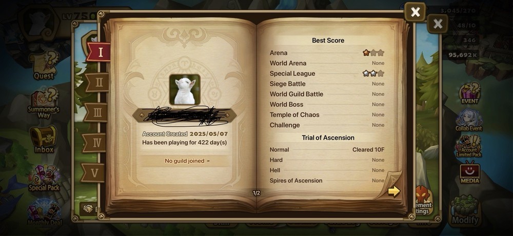 Summoners war global 2LD5 Nephthys Devaraja Early Game
