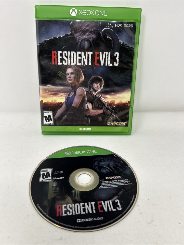 Resident Evil 3 Remake – Microsoft Xbox One CIB COMPLETE