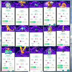 Pokémon✿go-gigantamax✿Dynamax Dark Skies Background Max Final-TRADE 20k✿✿