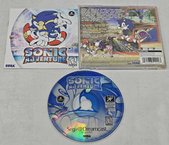 Dreamcast Sonic Adventure *w/Manual*Tested*Free Shipping*