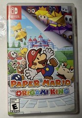 Paper Mario The Origami King Nintendo Switch Game with case – Tested
