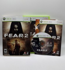 F.E.A.R. 2: Project Origin (Microsoft Xbox 360, 2009) with Manual And Slipcover