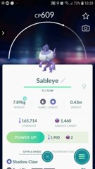 Sableye ( Litwick Hat ) Pokemon Fast Same Day Go