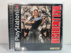 Resident Evil (Sony PlayStation 1, 1996) Black Label CIB W/ Reg Card Resurfaced