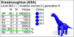 Ark-PVE-ASA-Dreadnoughtus-Final Version-MAX 305 DMG!!-Colors-PC/XBOX/PS5