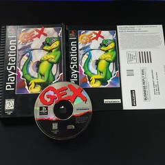 Gex (Sony PlayStation 1) PS1 Long Box CIB Complete Tested w/ Manual & Reg Card