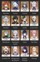 High-End Genshin Impact Account | North America (NA) Server