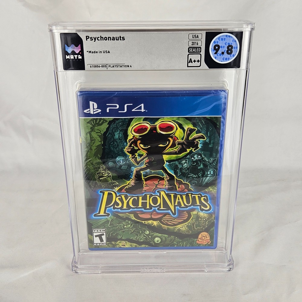 9.8 A++ Psychonauts Graded PlayStation 4 Limited Run Games Serial #271 WATA