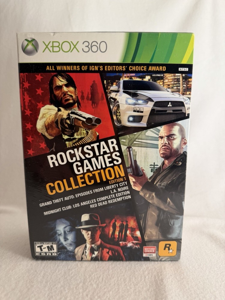 Rockstar Games Collection — Edition 1 (Microsoft Xbox 360, 2012)
