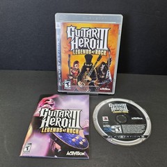 Guitar Hero III Legends Of Rock PS3 Sony PlayStation 3 CIB Manual Tested B2G1