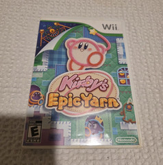 Nintendo Kirby’s Epic Yarn Wii Disc w/ Case & Manual E NTSC-U/C (2010)