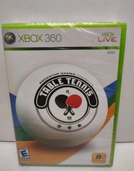 Rockstar Games Table Tennis (Microsoft Xbox 360) BRAND NEW, FACTORY SEALED!