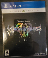 Kingdom Hearts III — Deluxe Edition (Sony PlayStation 4, 2019) W/ Bonus
