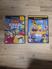 The Simpsons: Hit & Run (Complete) & Road Rage *No Manual* Gamecube *Working*