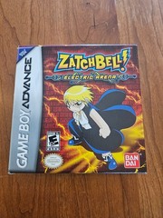 CIB ZATCH BELL! Electric Arena GAME BOY ADVANCE ZatchBell GBA Gameboy AMAZING