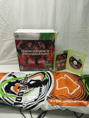 Dance Dance Revolution DDR Pad Controller & Game Bundle Xbox 360 TESTED