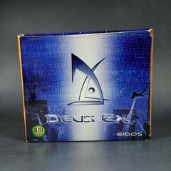 ION STORM – DEUS EX – PC Game Vintage 2000 CD-ROM – Gatefold – Eidos Interactive