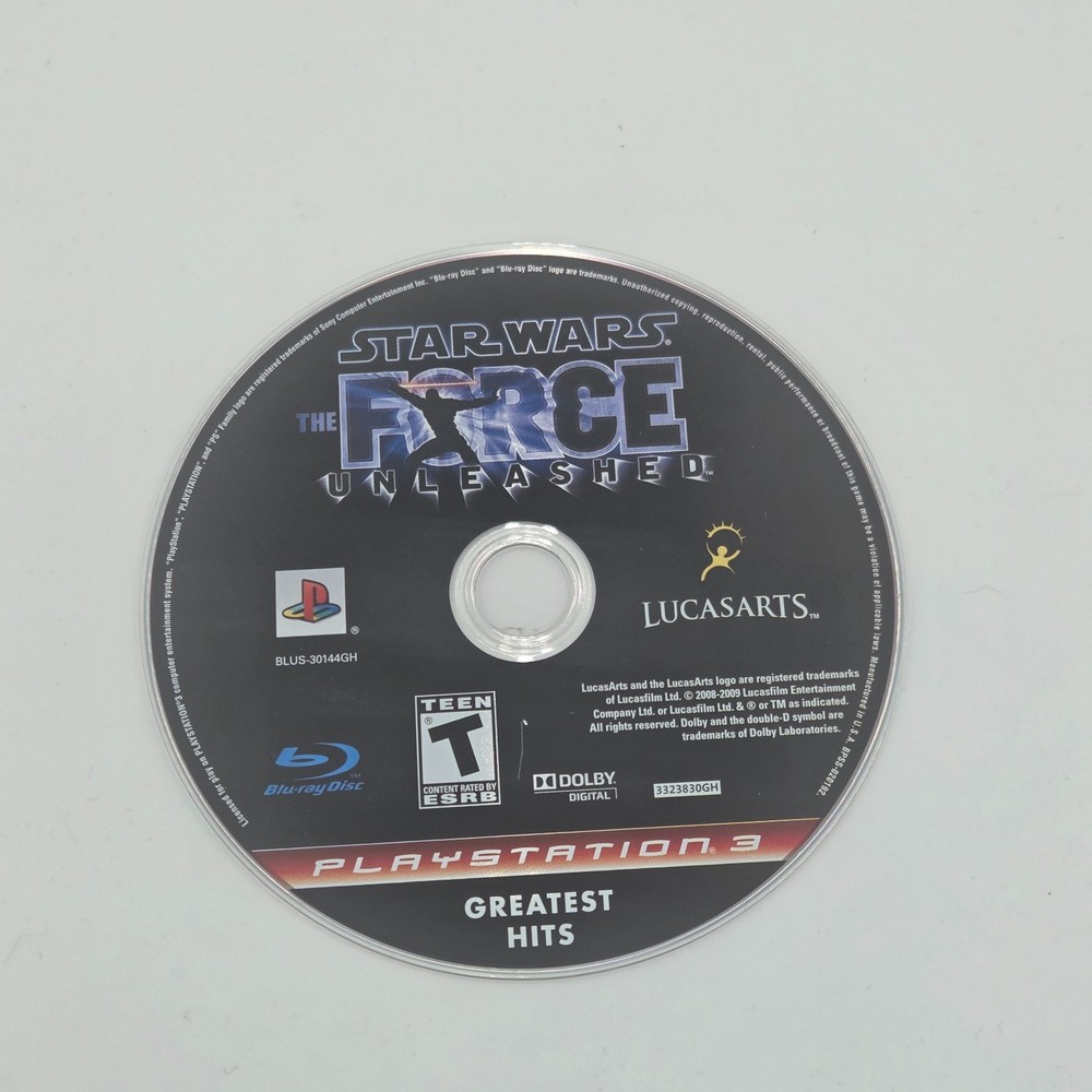 Star Wars The Force Unleashed II (Sony Playstation 3 PS3) Tested – Gamestop Case