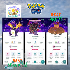 Shiny gigantamax Charizard Background Dark Skies-✿Trade 20K✿✿