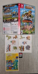 New Joe and Mac: Caveman Ninja T-Rex Edition (Nintendo Switch) CIB w/ Stickers