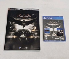 PlayStation 4 Batman Arkham Knight Game + Official Strategy Guide Book