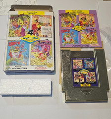 4 Quattro Adventure NES (CIB) all pictured inserts