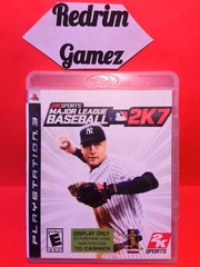 MLB 2K7 Derek Jeter Sony PS3 Playstation Video Games 2K Sports