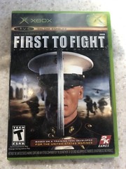 FIRST TO FIGHT X-BOX XBOX COMPLETE GAME DISC AND CASE NES HQ