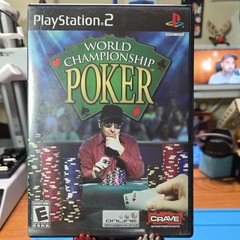 World Championship Poker COMPLETE Black Label Sony PS2 Video Games Arcade