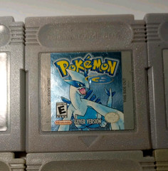 Pokemon Gold + Silver Lot Of 9 Gameboy Color Lot Authentic Dry Batteries Tested