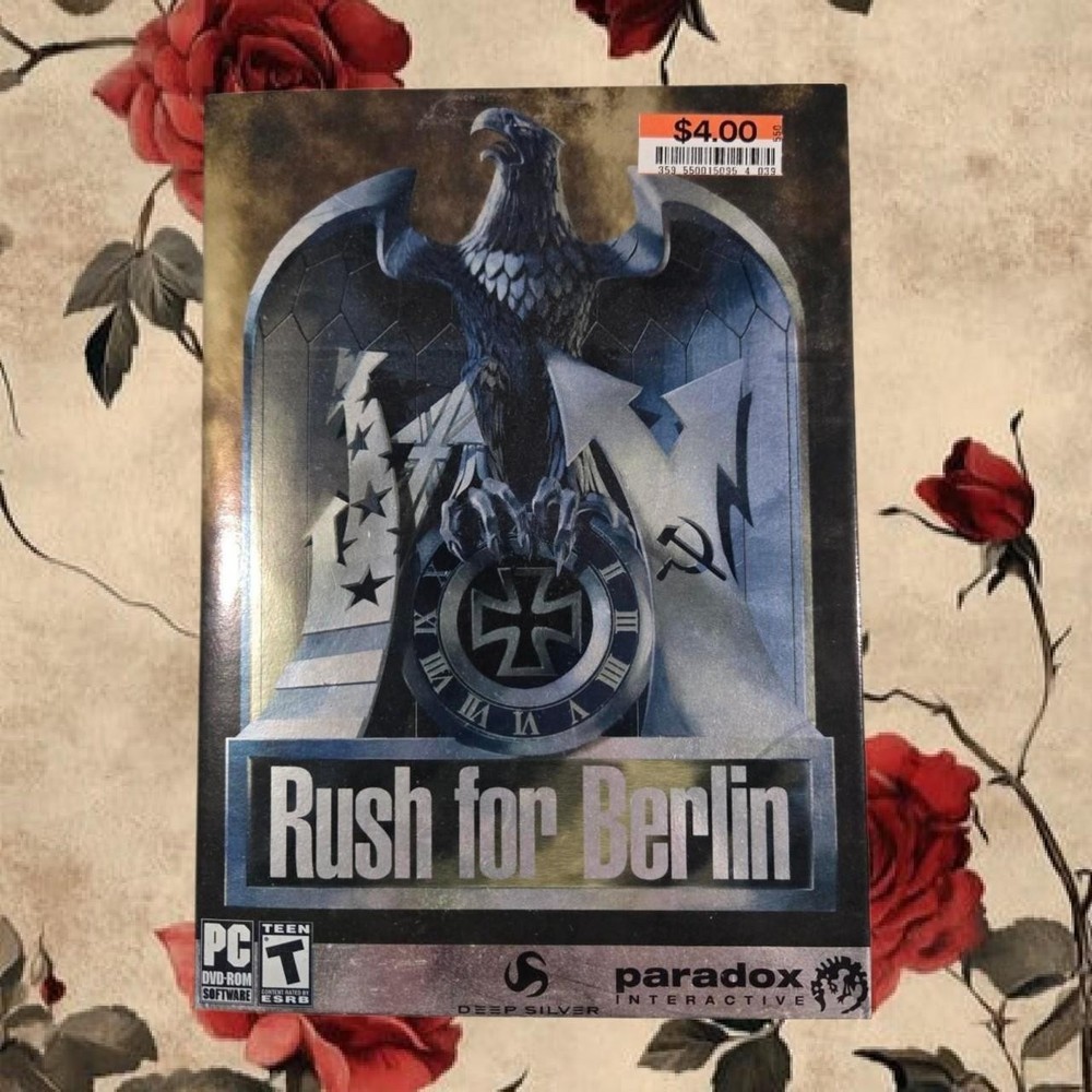 Paradox Interactive Rush for Berlin PC Strategy WWII Over 100 Unit Types
